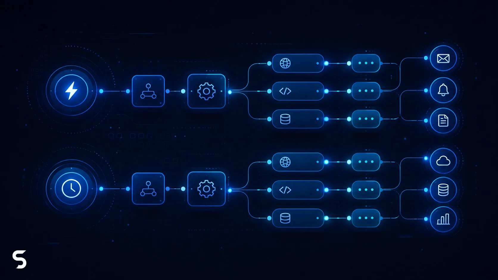 Comparativa visual entre las plataformas de automatización n8n y Make para empresas