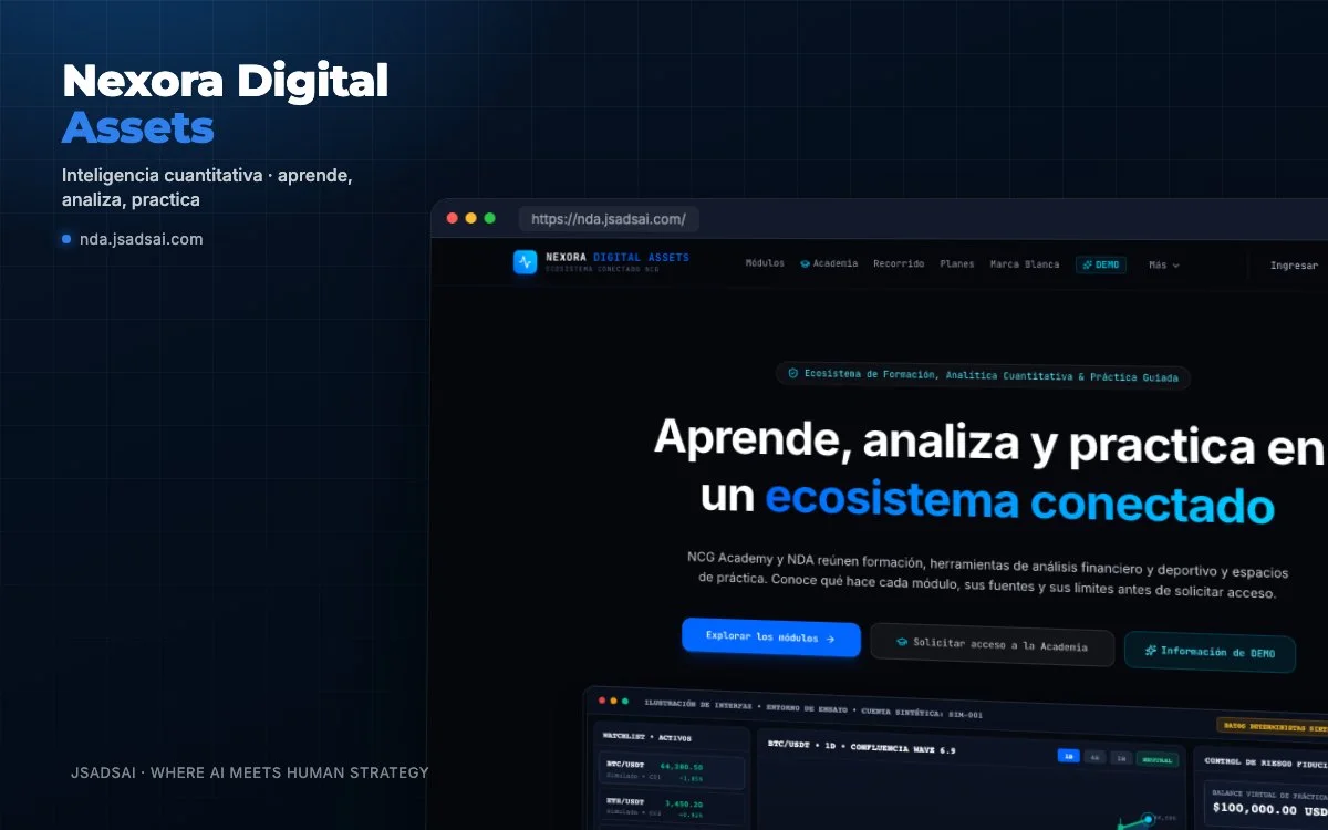 Imagen principal · NDA · Nexora Digital Assets